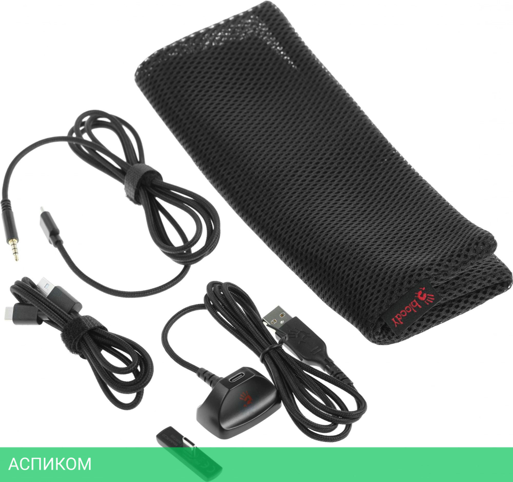 Наушники A4Tech Bloody MR710 Grey