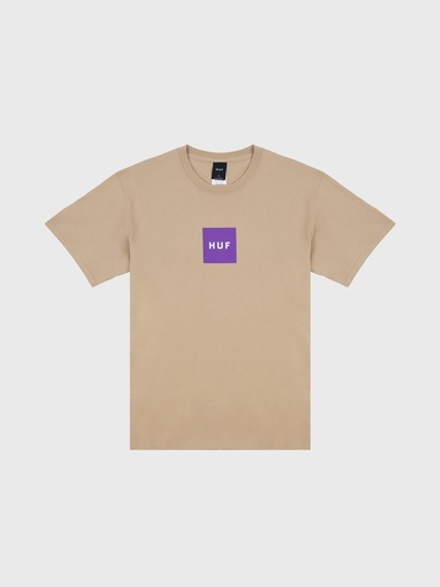 Футболка HUF Essentials Box Logo Sand