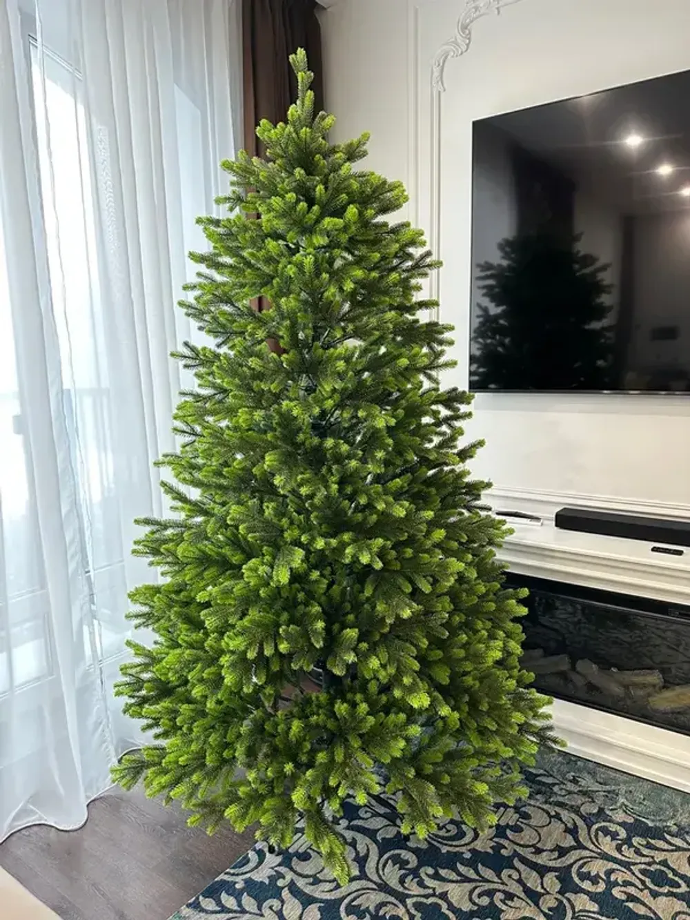 Ель искусственная «Мисхор» (Литая хвоя) 240 см / 2.4 м