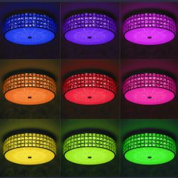 Citilux Портал CL32415G1 LED RGB Люстра хрустальная с пультом Хром