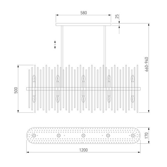 486/10/ подвесной светильник Smart