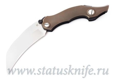 Нож Krokar Ti (Алексей Коныгин, титан, цирконий, M390)