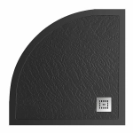 Душевой поддон BelBagno UNO TRAY-MR-UNO-R-90-550-35-NERO-CR 90х90 черный матовый