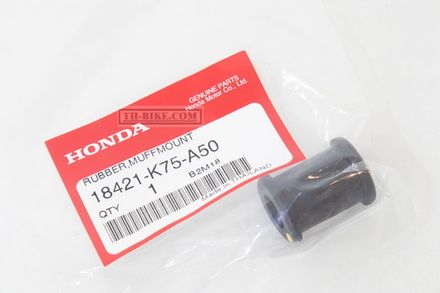 18421-K75-A50. RUBBER, MUFFLER MOUNTING. HONDA