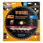 Пильный диск по дереву ф305 х 32 мм, 48 зубьев Denzel