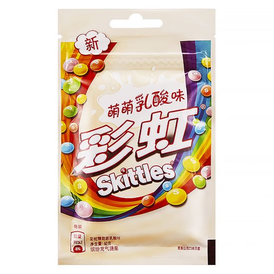 Жевательная конфета Skittles со вкусом фруктов в йогурте, 40гр (Китай)