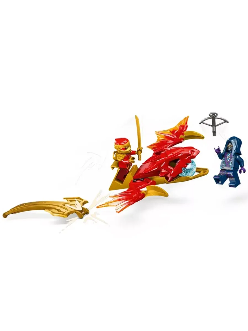 Лего Ниндзяго 71801 Атакующий дракон Кая Ninjago