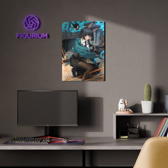 Постер Hoshimi Miyabi - Zenless Zone Zero