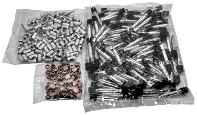 Jinio J11 Коническая стяжка D6 мм (стяжка, шток, заглушка черный никель)