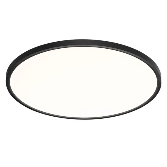 7660/48L MITRA LED SN 087 Светильник пластик/белый/черный LED 48Вт 3000/4000K D600 IP40 ALFA BLACK