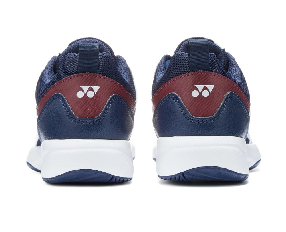 Детские теннисные кроссовки Yonex Power Cushion Pro-Move Junior - white/navy/red