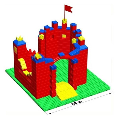 Большой конструктор LK Замок GB10 S на платформе 32х35, для детей 5-12 лет