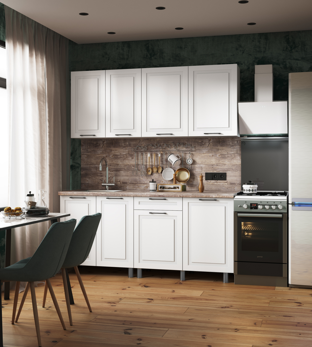 Кухня АЛИКАНТЕ готовое решение 1,8м