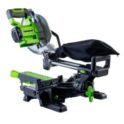 Торцовочная пила Greenworks GD24MS216, 24V, бесщеточная, 4800 об/мин, 216x30мм, рез 65х310мм, с протяжкой