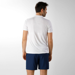 Мужское теннисное поло Babolat Play Polo Men - White, Grey