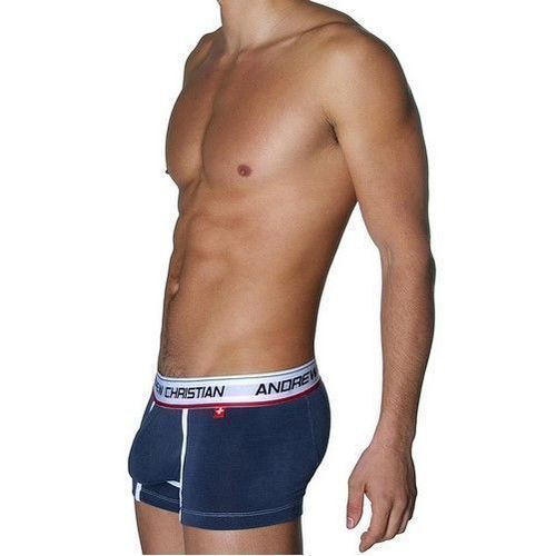 Мужские трусы боксеры cерые Andrew Christian CoolFlex Boxer Show-It Asphalt   AC31