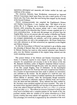 A concordance of the Hebrew and Chaldee Scriptures | Davidson Benjamin