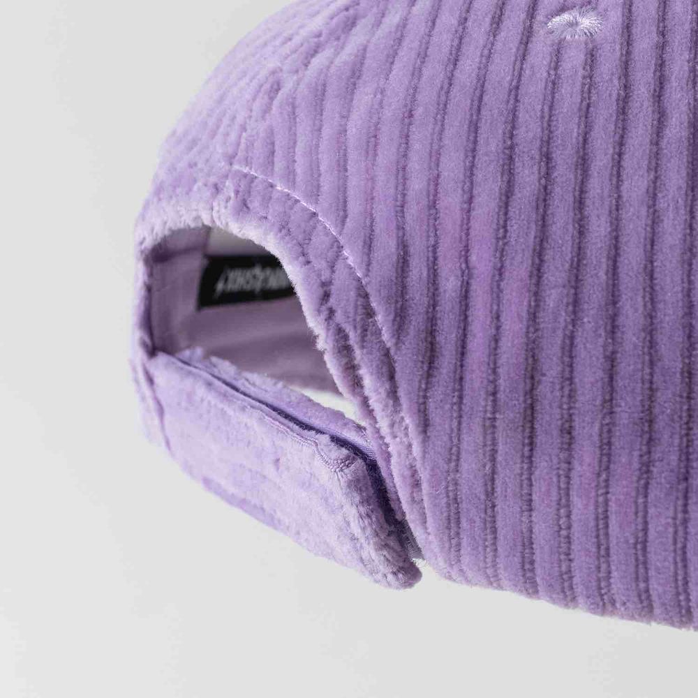 Кепка Ymkashix Velvet Face Flower фиолетовая