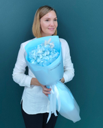 Букет гортензия голубая,1шт(00226)