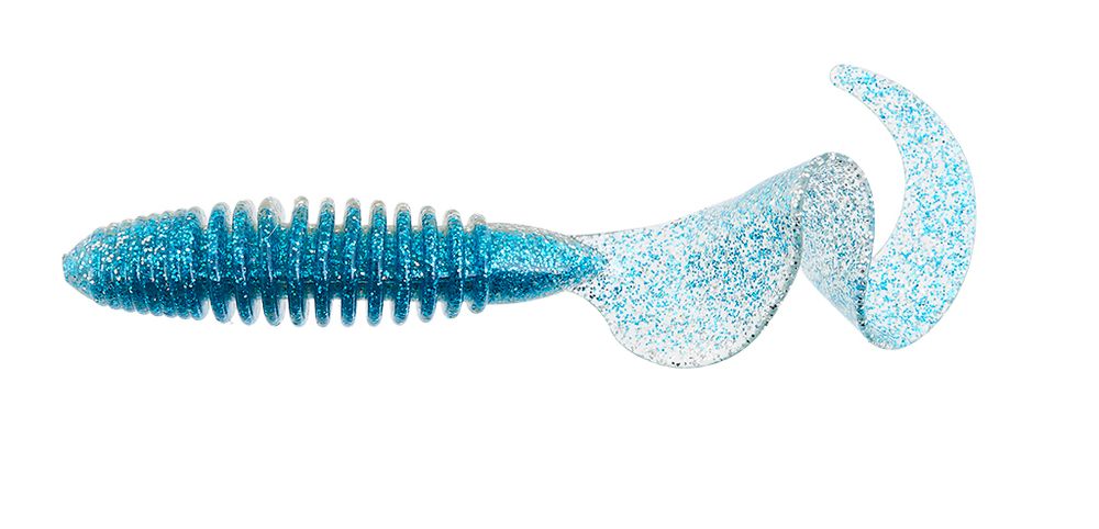 Твистеры съедобные LJ Pro Series Crusher Grub 3.9 in (99 мм), цвет T05, 5 шт/уп