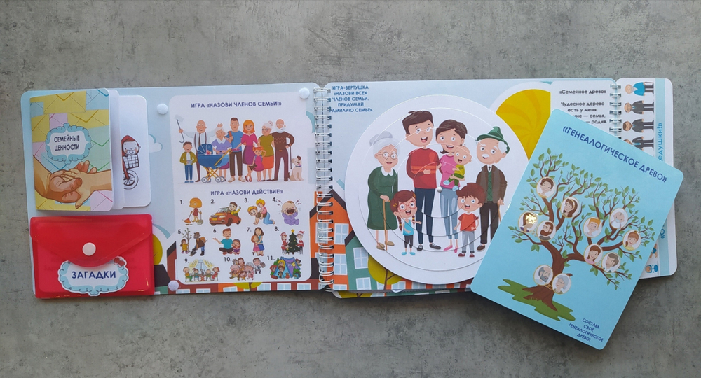 Лэпбук "Семья"