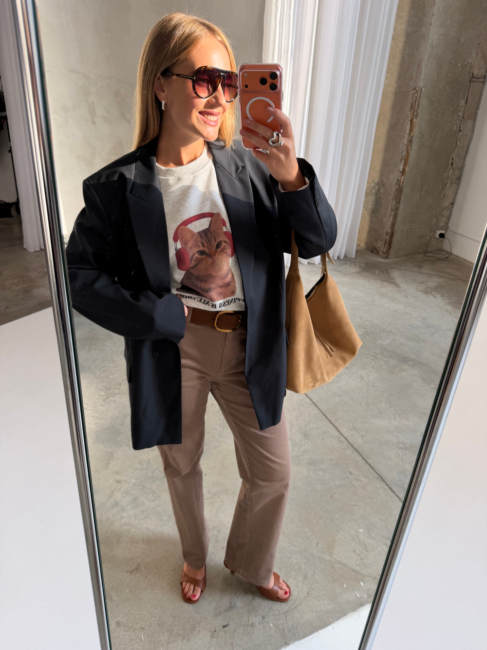 Пиджак Las Celula темно-синий