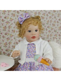 Кукла Реборн мягконабивная LifeReborn 60см (LR-019)