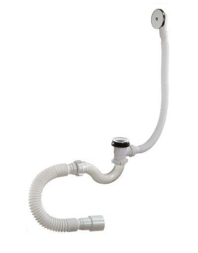 20089 Сифон для ванны+перелив (АВТОМ) ОРИО (25шт)