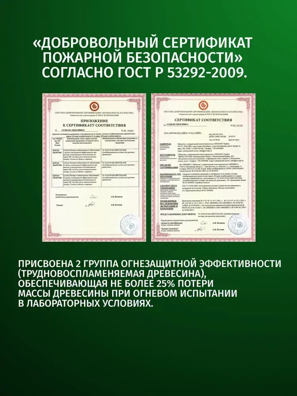 ОгнеБиоЗащита для дерева 2 группа, огнезащита PROSEPT (Просепт) бесцветный 10 л. (арт. 064-10)