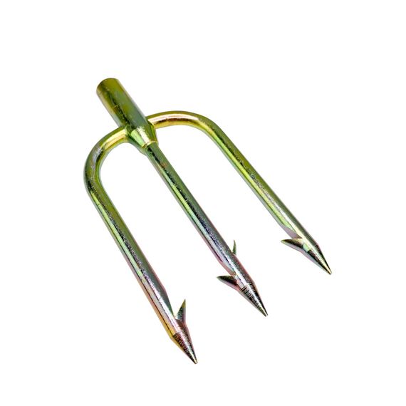 Наконечник трезубый Scorpena плоский D6 мм с шипами