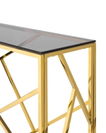 Консольный стол Stool Group АРТ ДЕКО ECST-015-TG-SK (115x30)