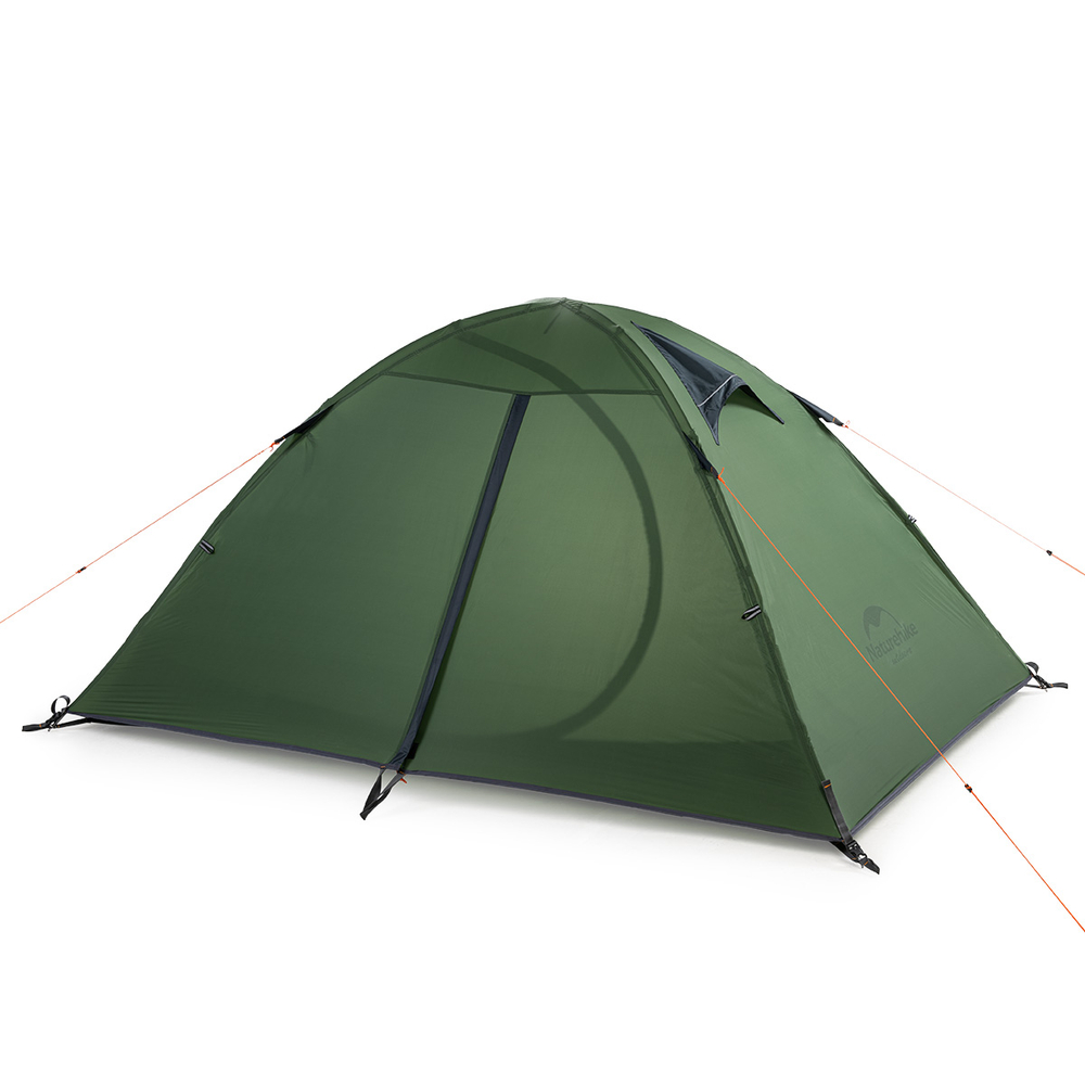 Палатка Naturehike Ultralight 20D Silicon Camping Tent 2 Man Forest Green, артикул NH15Z006-P-2FGR, цвет Зеленый