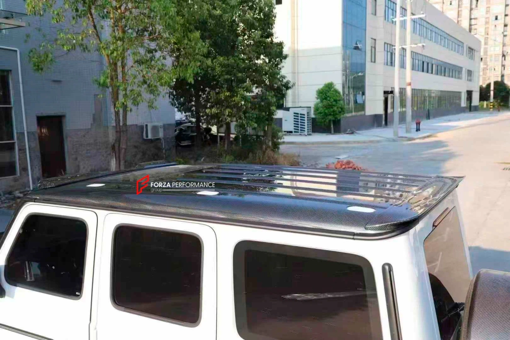 Карбоновая накладка на крышу для Mercedes-Benz G-Class G63 W463A/W464 2018-2024 Мерседес Гелик гелентваген