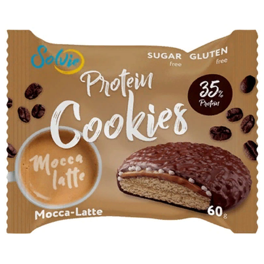Solvie 35% Протеиновое печенье в двойной глазури (60 гр.)
