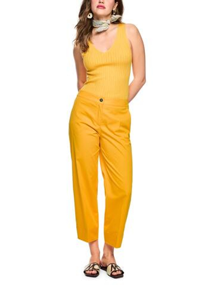 Marc Cain Брюки укороченные из хлопка