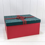 Коробка 53 х 43 х 26 см Набор 8 шт "Новогодний" (Красный)