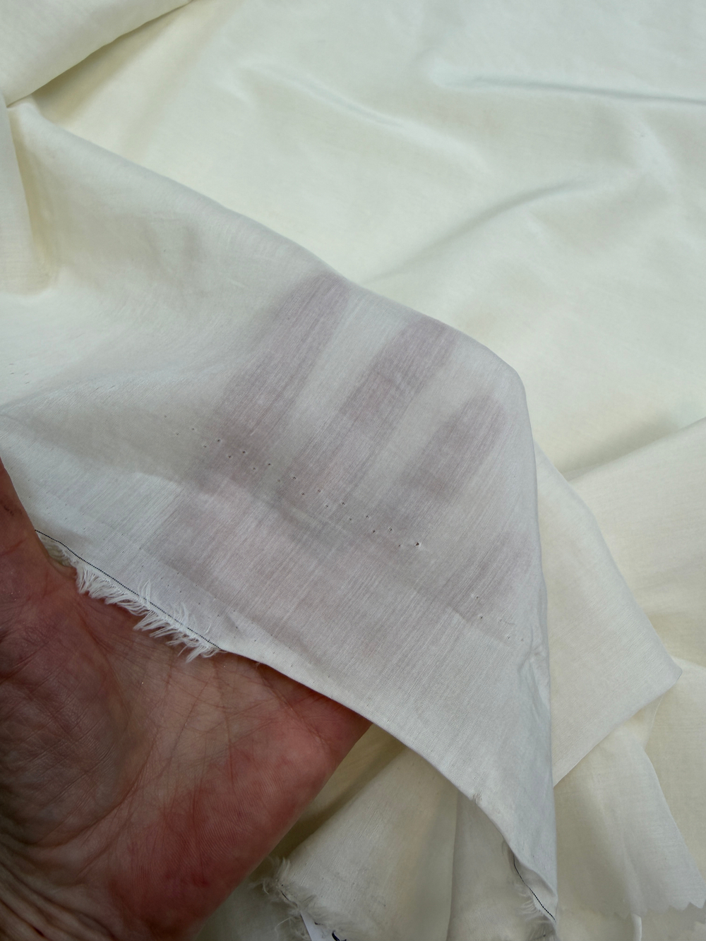 Ткань хлопок -батист 77% хлопок 23% шелк (Италия ) ш-150см 1 м