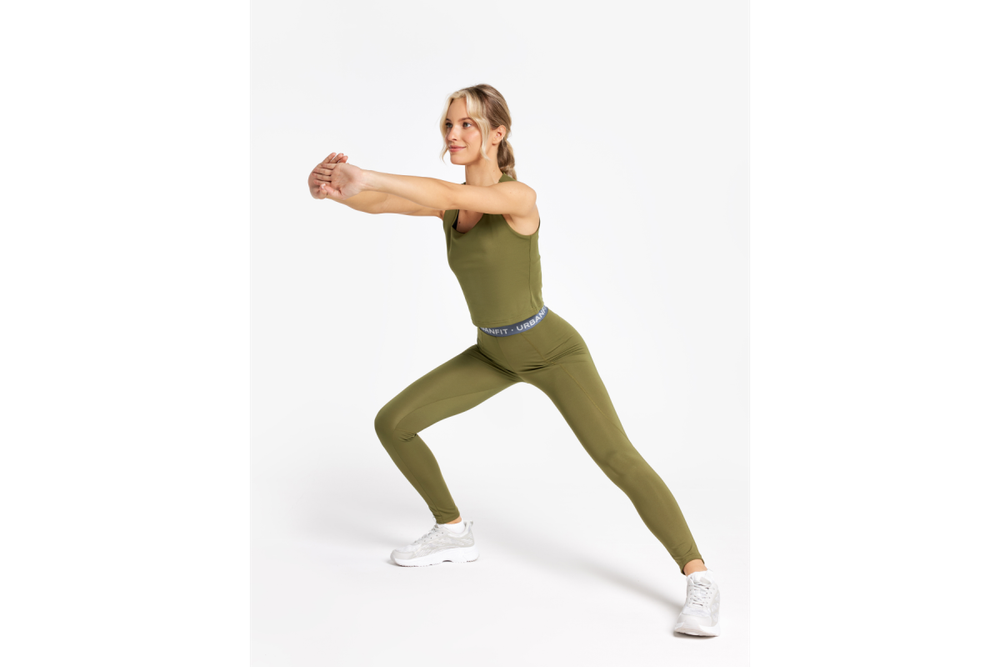 Топ женский Urbanfit, размер M, хаки