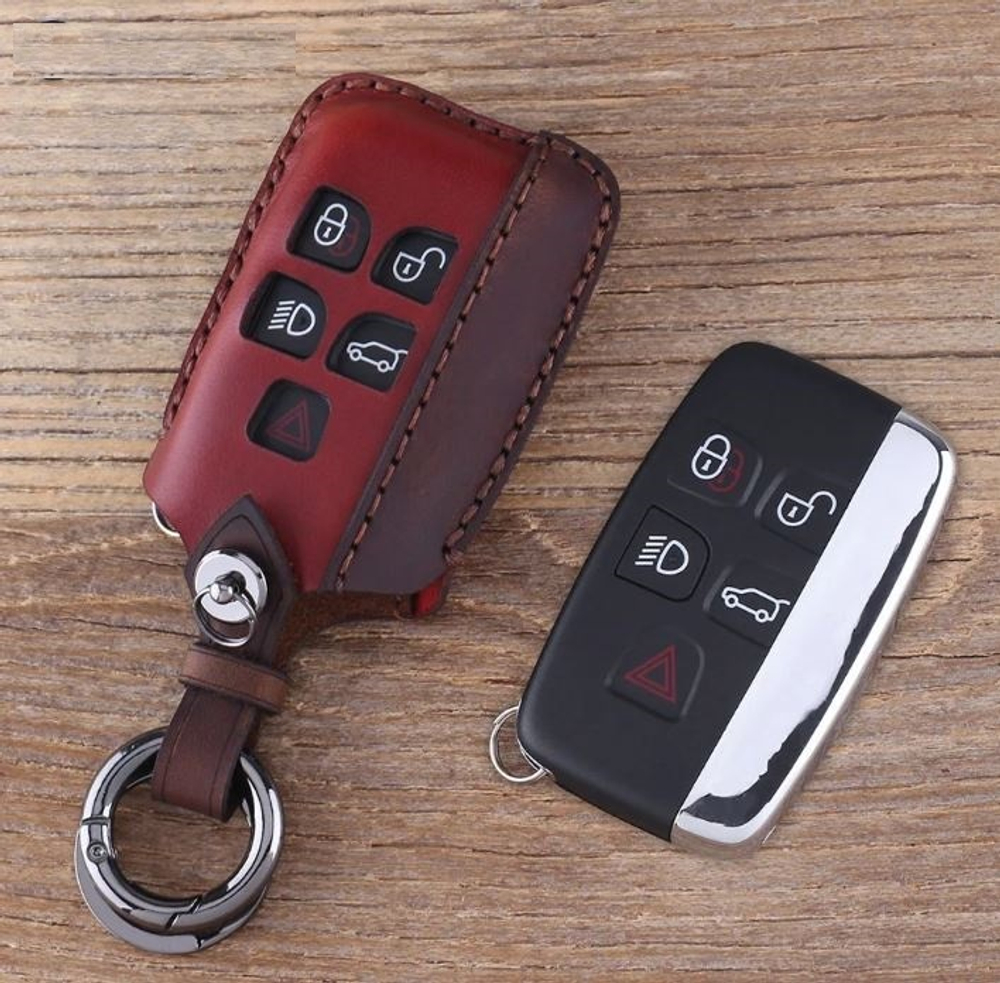 Чехол кожанный ключа зажигания Discovery 4