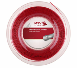 Теннисные струны MSV Hepta Twist (200 m) - красный