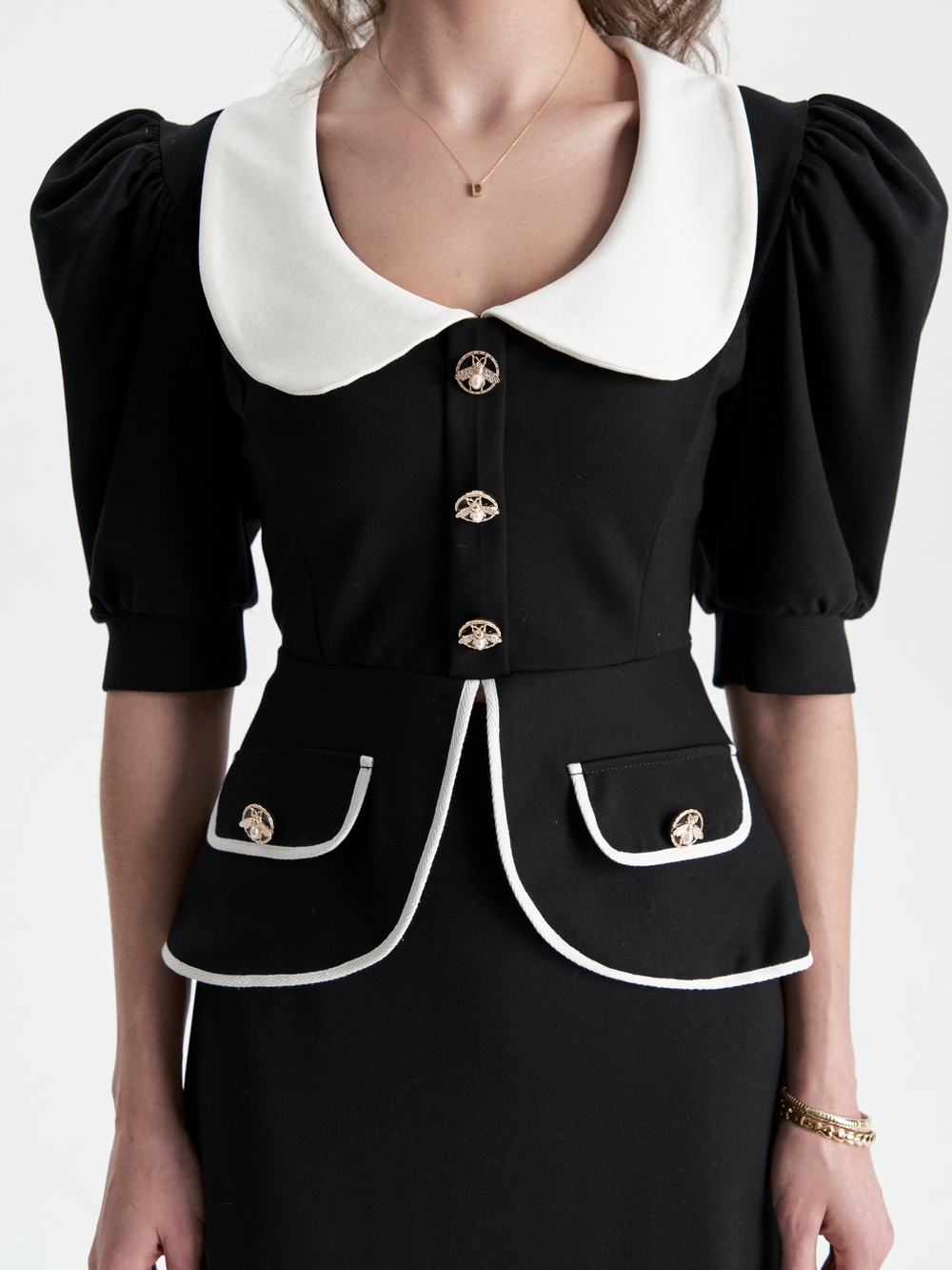 Жакет «Жена Президента» в черном оттенке