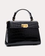 СУМКА "22" ЧЕРНАЯ/ЗОЛОТО