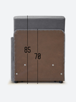 Кресло-кровать "Миник" с левым подлокотником, под левую руку