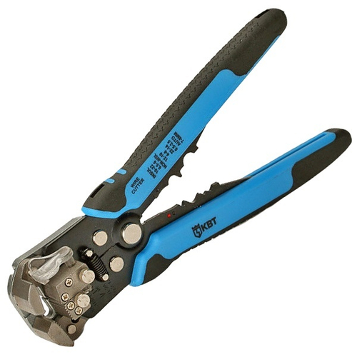 Инструмент для снятия изоляции с проводов 0,05-10,0мм2 стриппер WS-07 КВТ 61670