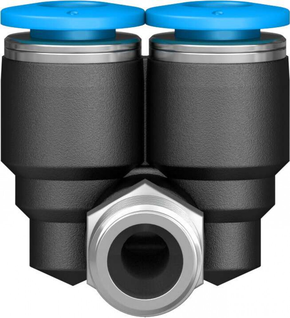 Разветвитель цанговый с резьбой, угловой Festo QSYL-1/8-6
