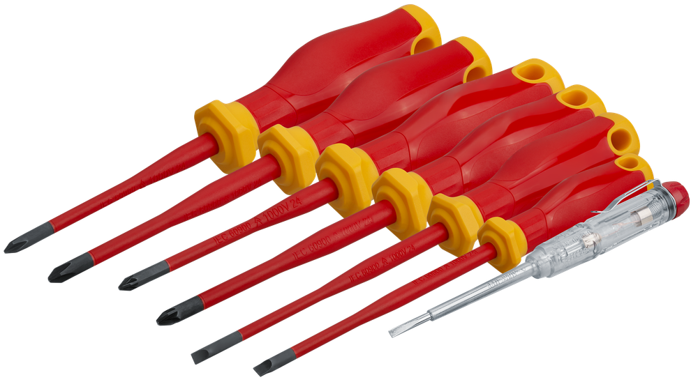 Отвёртка Navigator 99 996 NHT-Otd06-H7 (диэлектрические, SLIM, набор 7 шт.)