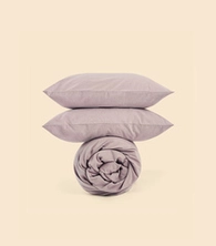 Простыня - Melange Pink Salt - 90x200x30 (на резинке)