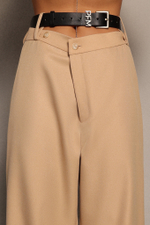 Брюки со шлевками