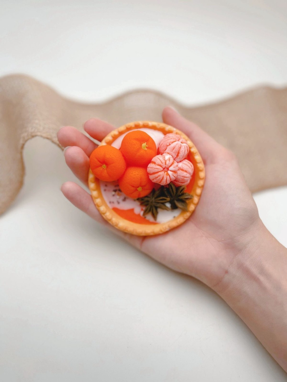 Сувенирное мыло ручной работы Танжерины