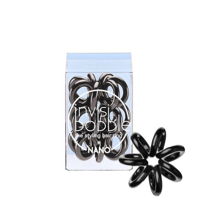 Резинка для волос Invisibobble NANO True Black (3 шт.)